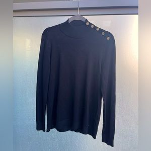 Calvin Klein | Black Knit / Gold Detailing